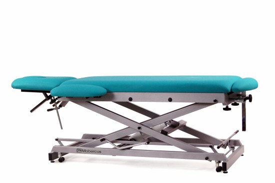 CH-0157-ABR Hydraulic economical multidiscipline couch for osteopathy of 5 sections with wheels.